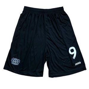 Bayer Leverkusen black soccer shorts